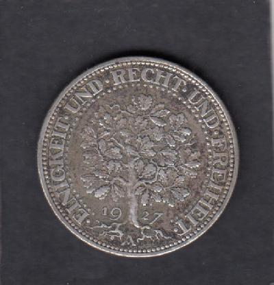 Beschrijving: 5 Mark  OAK TREE